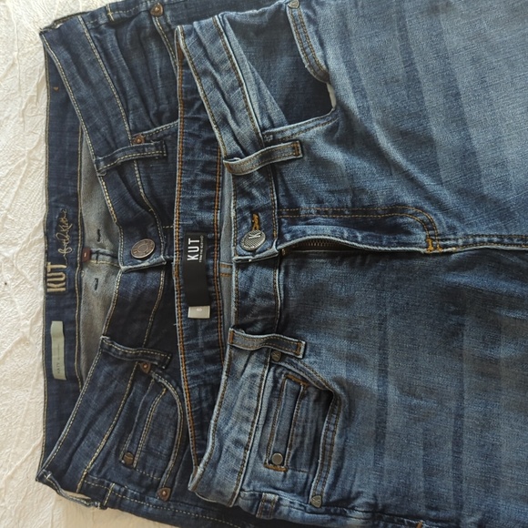 Two (2) pairs Kut size 8 jeans lot - Picture 1 of 7